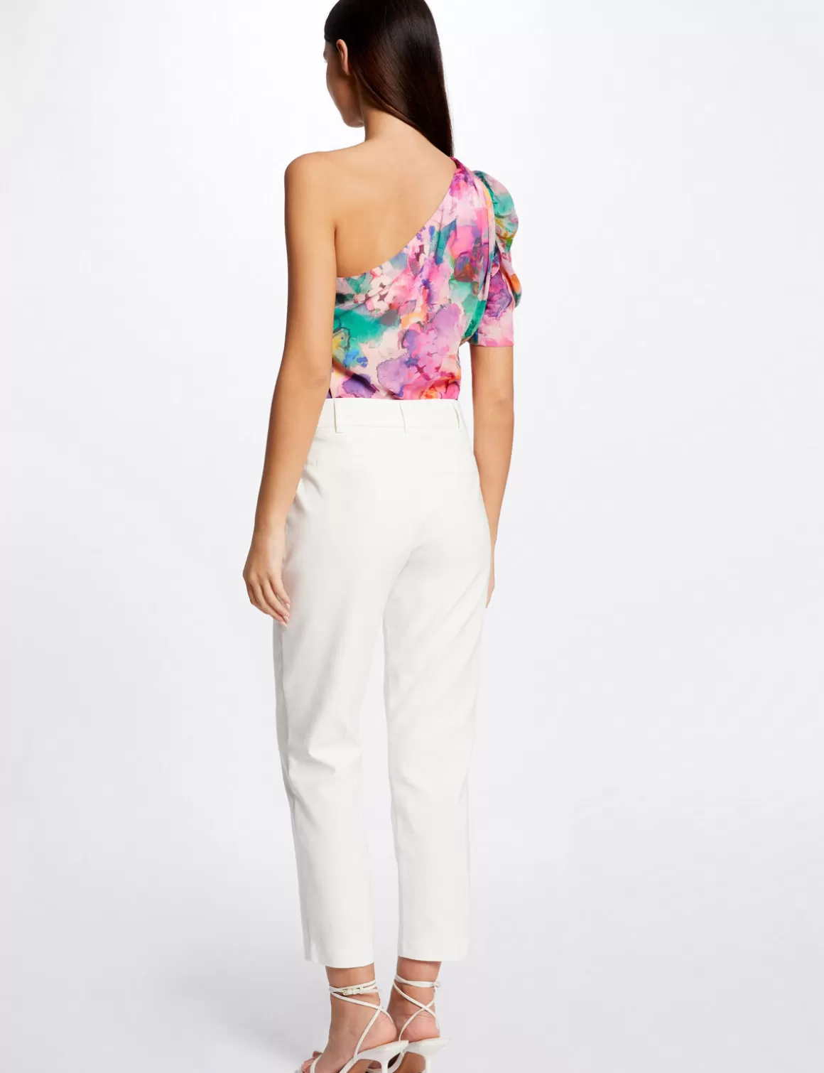 Morgan Chemises Et Blouses>Blouse Asymetrique Imprime Floral Femme | Multico