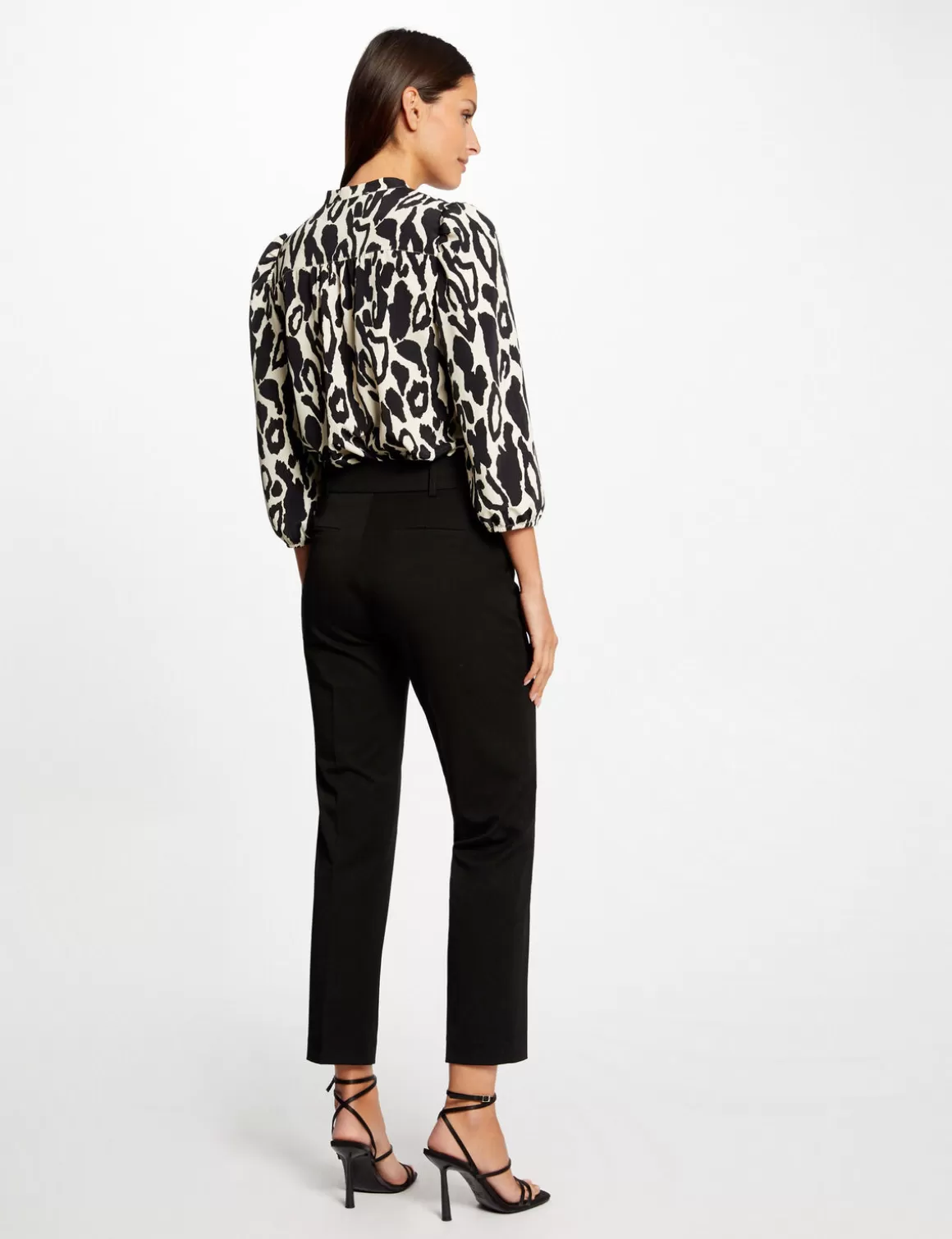 Morgan Chemises Et Blouses>Blouse Manches 3/4 Imprime Animalier Femme | Multico