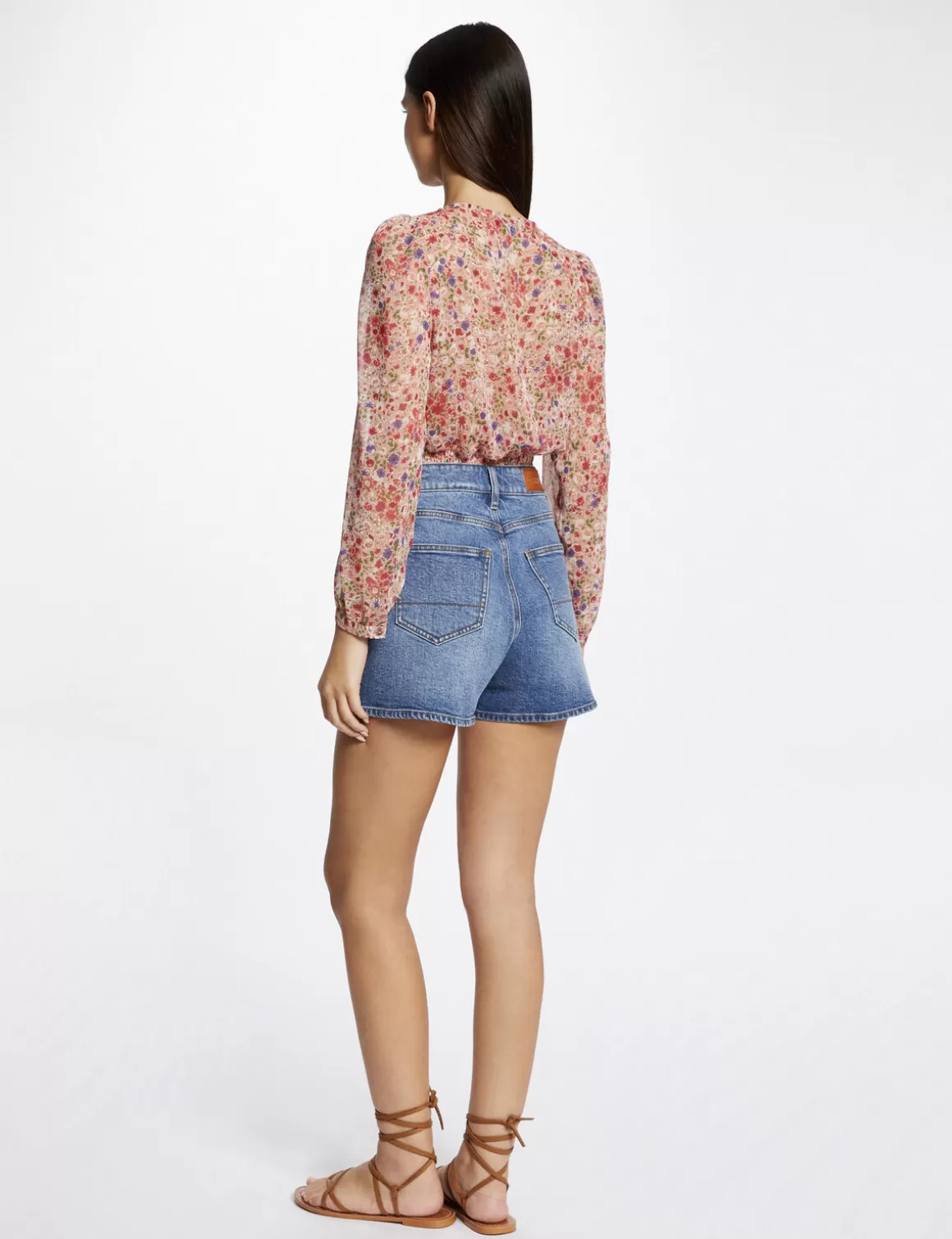 Morgan Chemises Et Blouses>Blouse Manches Longues Imprime Floral Femme | Multico