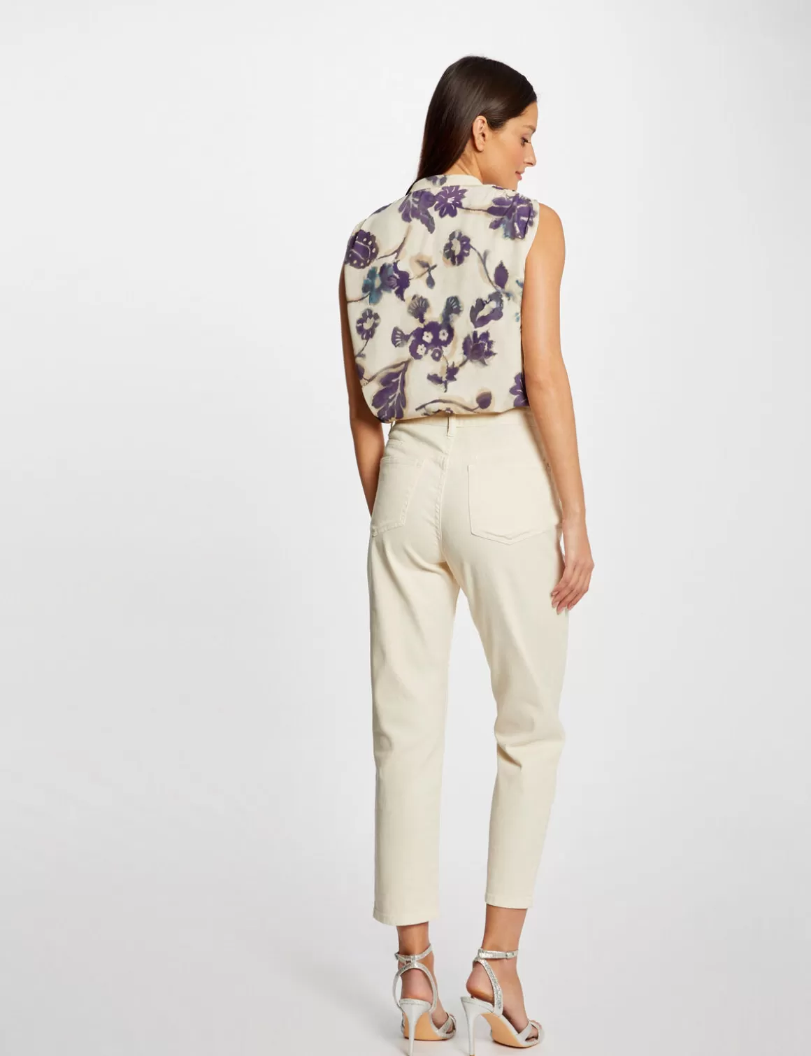 Morgan Chemises Et Blouses>Blouse Sans Manches Imprime Floral Femme | Multico