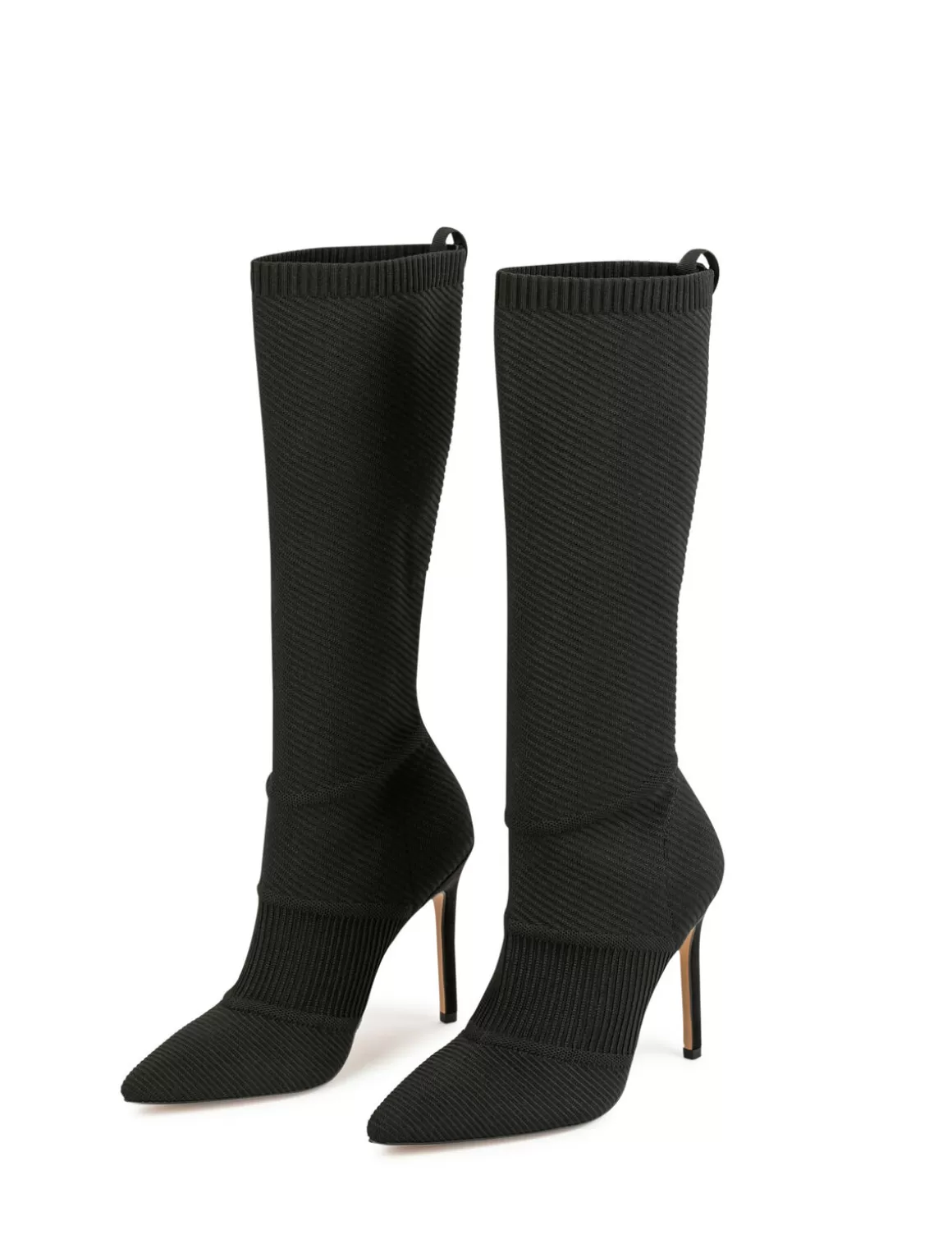 Morgan Chaussures>Bottes A Talons Aiguilles Femme | Noir