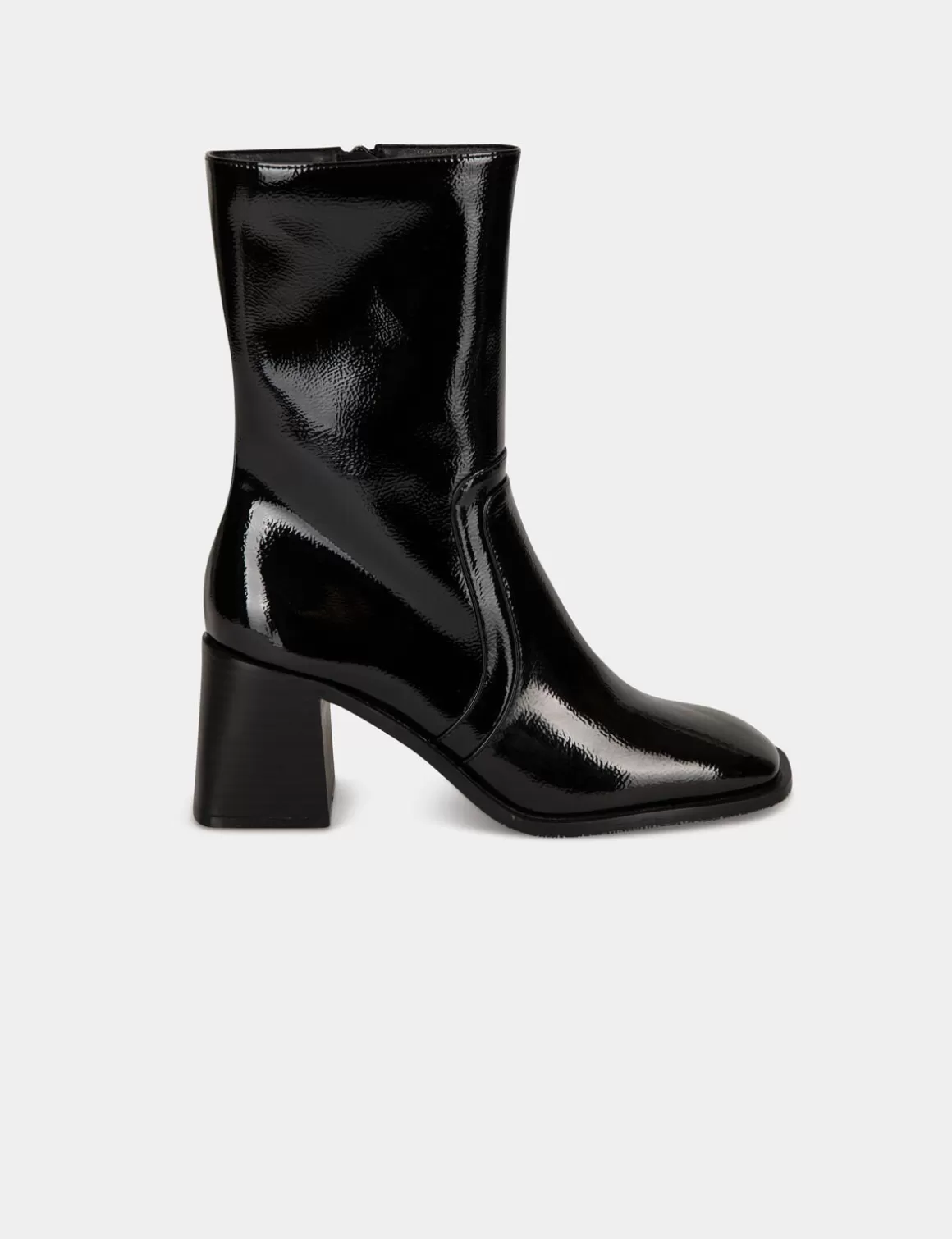 Morgan Chaussures>Bottines A Talons Vernies Femme | Noir