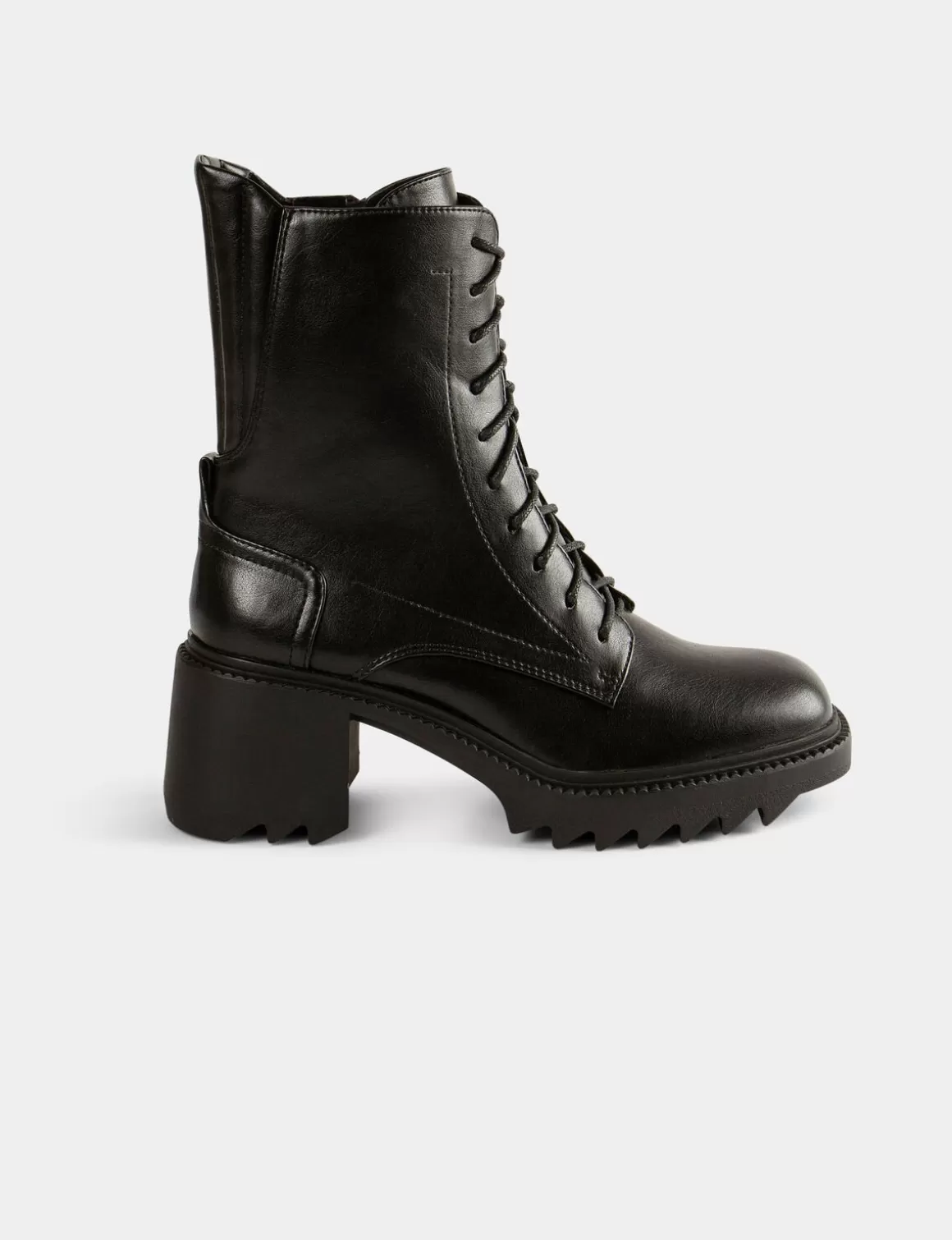 Morgan Chaussures>Bottines Crantees A Talons Femme | Noir