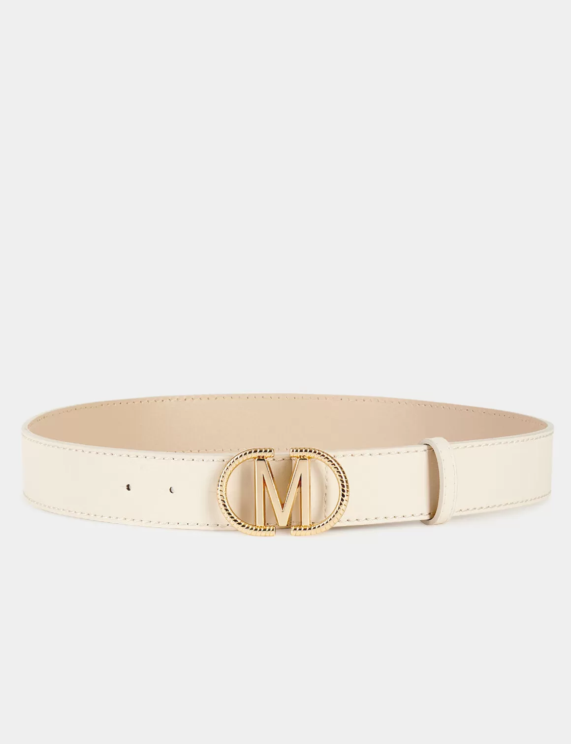 Morgan Ceintures>Ceinture Avec Boucle « M » Femme | Beige