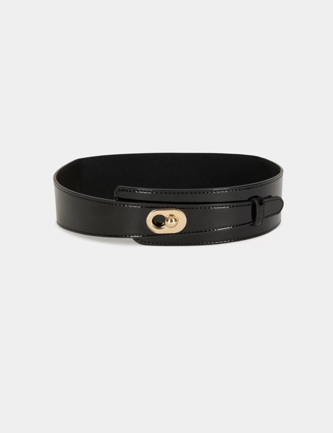 Morgan Ceintures>Ceinture Elastiquee Asymetrique Femme | Noir