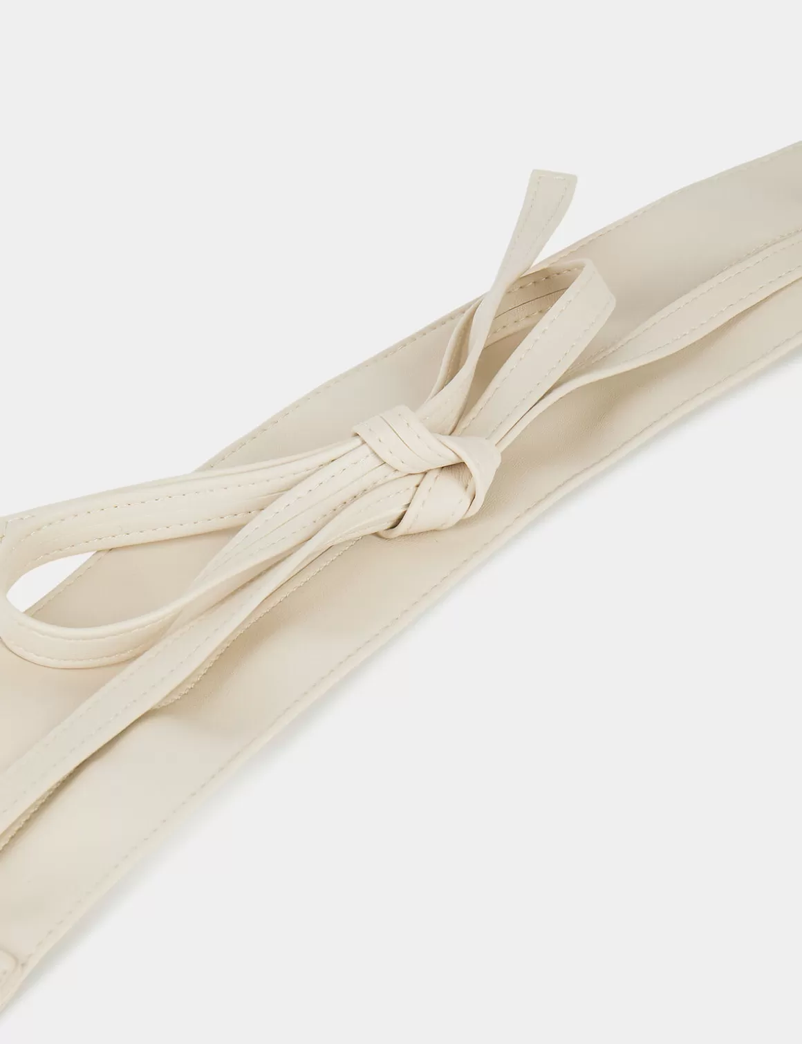 Morgan Ceintures>Ceinture Elastiquee Detail Noeud Femme | Beige