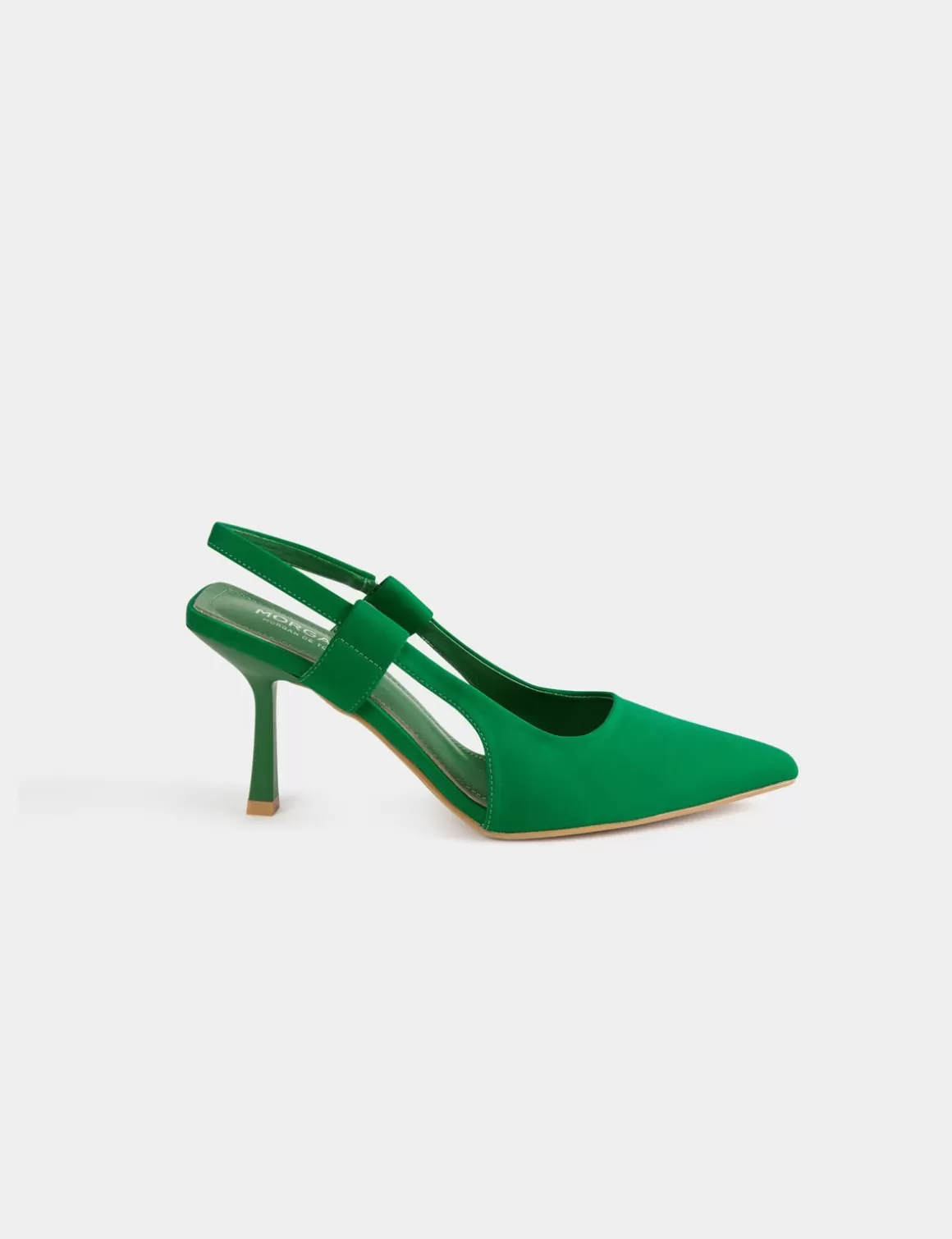 Morgan Chaussures>Escarpins A Talons Bobines Femme | Vert