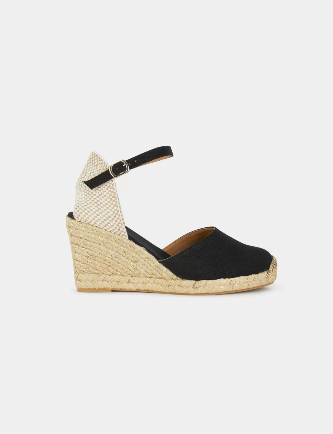 Morgan Chaussures>Espadrilles Compensees Femme | Noir