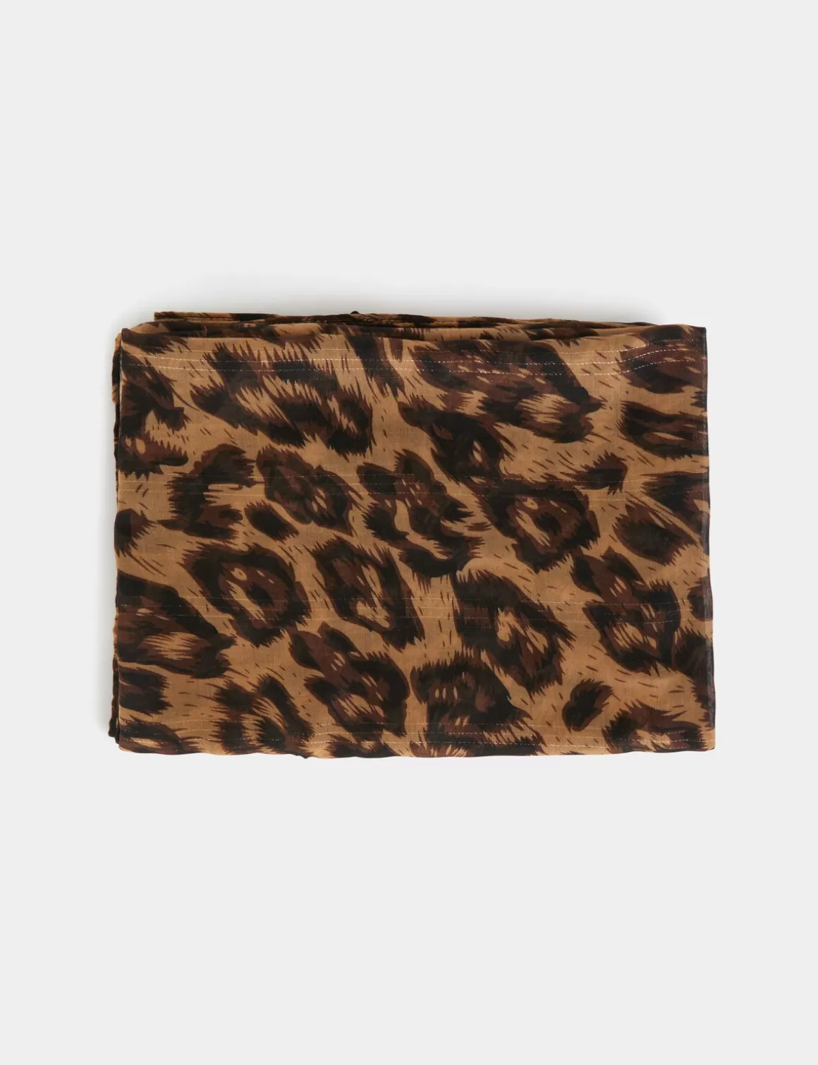 Morgan Echarpes>Foulard Imprime Animalier Femme | Marron