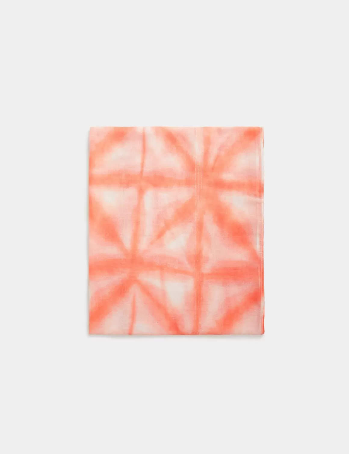 Morgan Echarpes>Foulard Imprime Tie Dye Rose Moyen Femme | Rose_Moyen