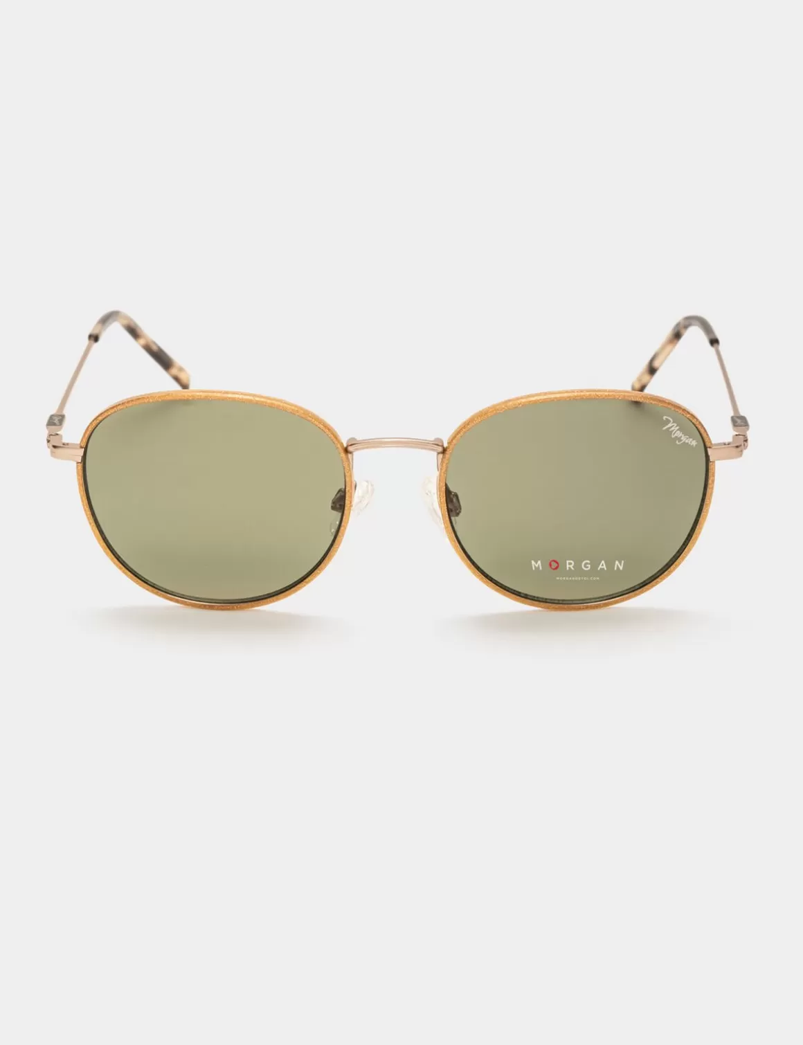 Morgan Lunettes>Lunettes De Soleil Arrondies Femme | Dore