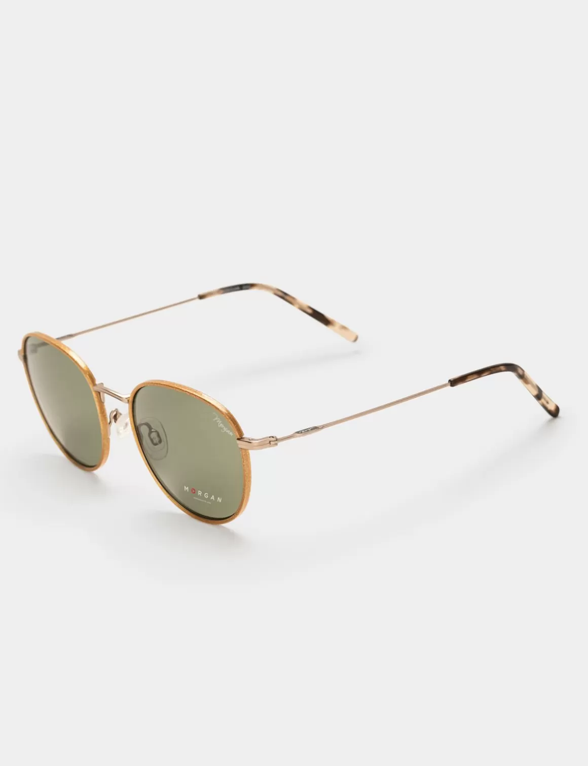 Morgan Lunettes>Lunettes De Soleil Arrondies Femme | Dore