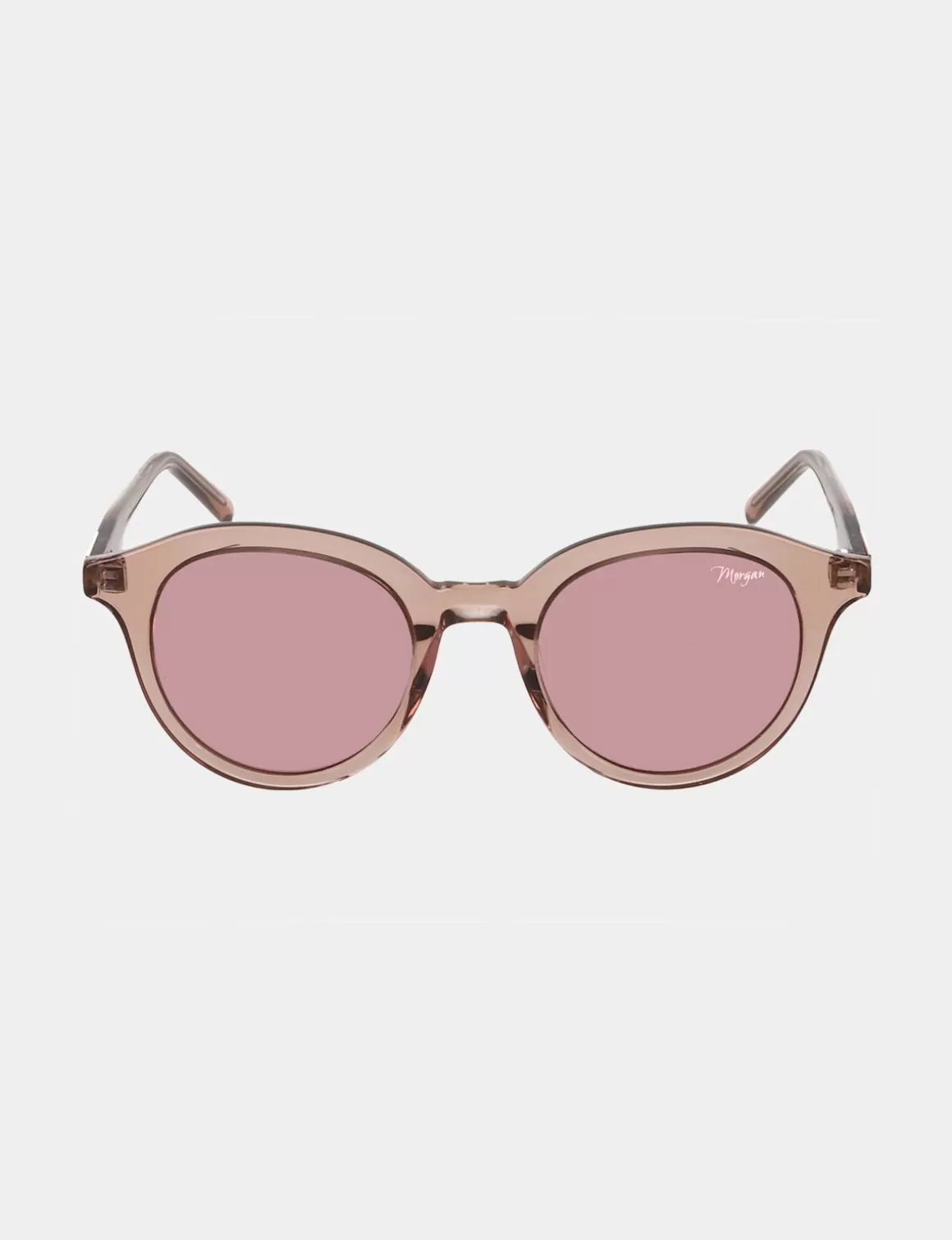 Morgan Lunettes>Lunettes De Soleil Rondes Femme | Rose