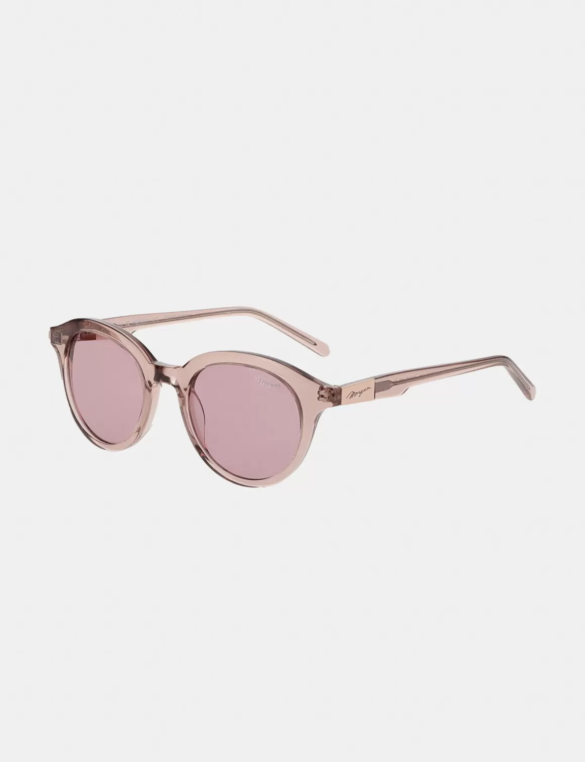 Morgan Lunettes>Lunettes De Soleil Rondes Femme | Rose