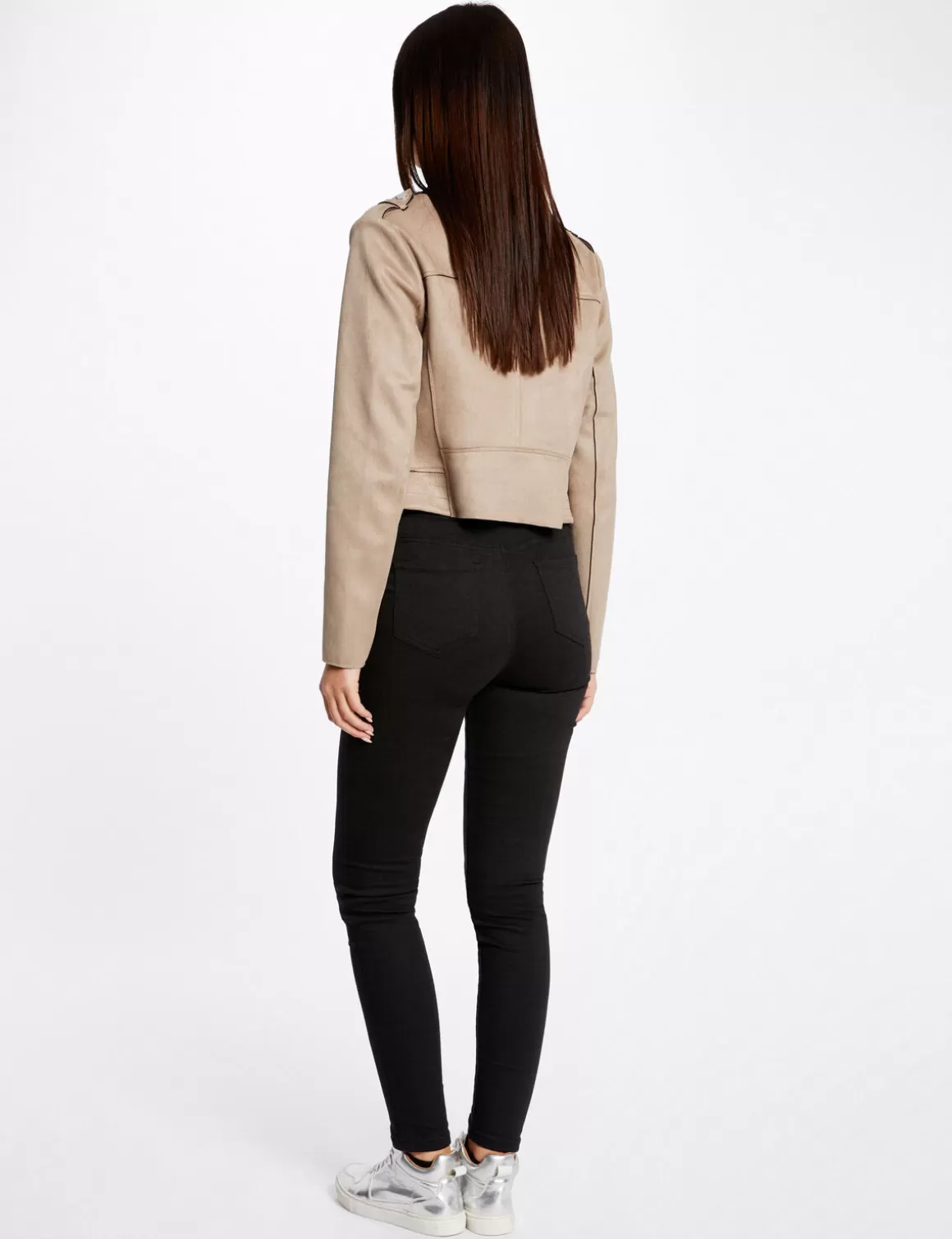 Morgan Pantalons>Pantalon Skinny Boutons Aux Poches Femme | Noir