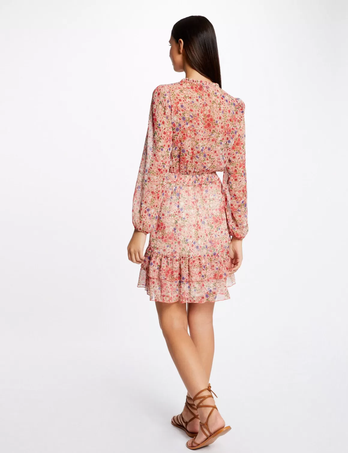 Morgan Robes>Robe Evasee Imprime Floral Femme | Multico