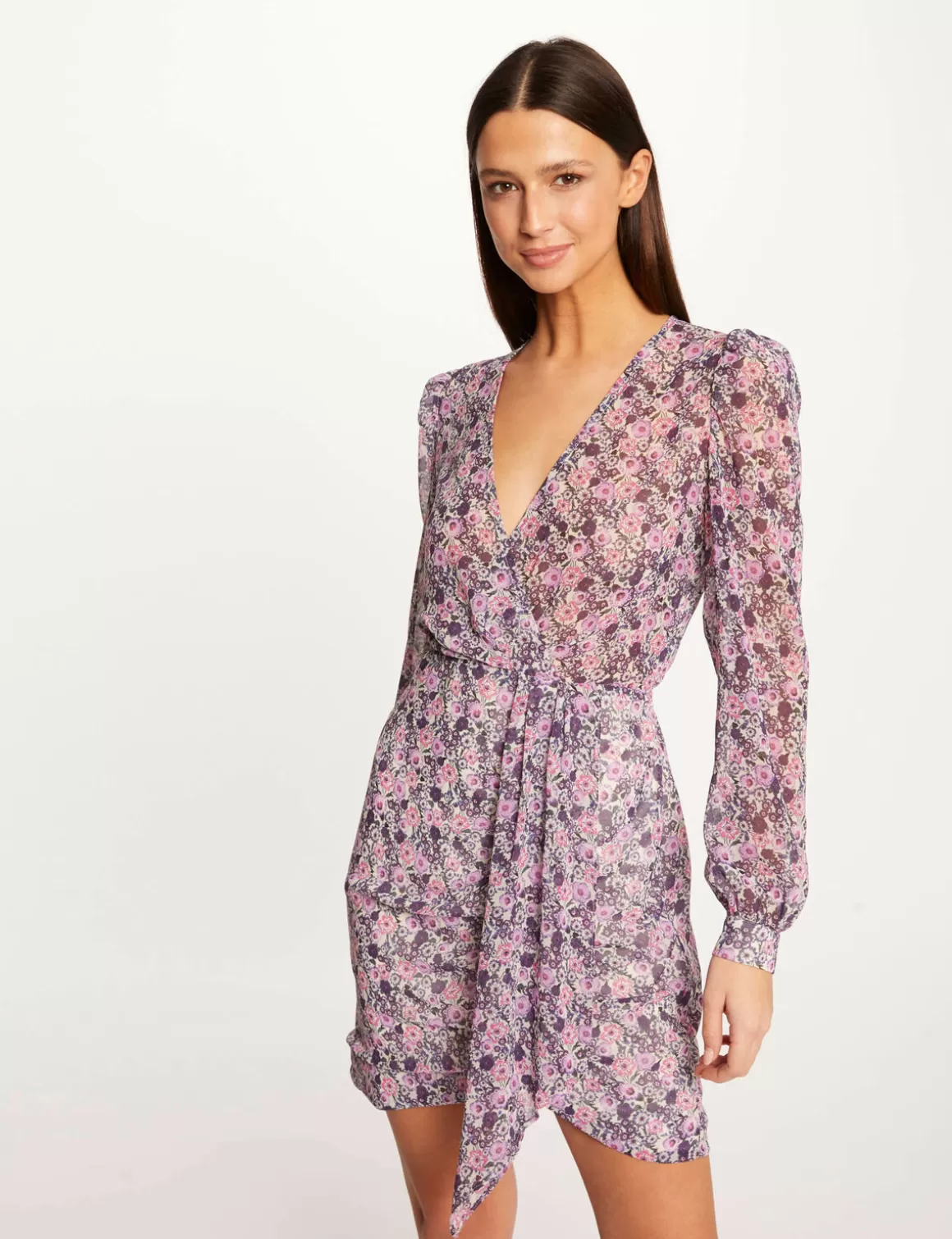 Morgan Robes>Robe Portefeuille Imprime Floral Femme | Multico