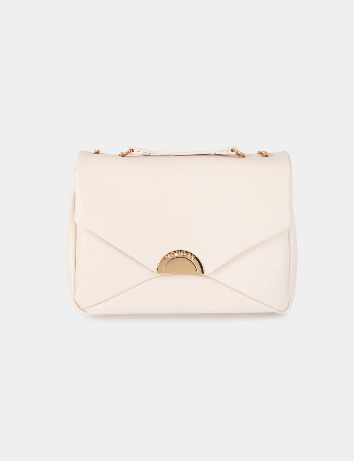 Morgan Maroquinerie>Sac Effet Enveloppe Femme | Beige