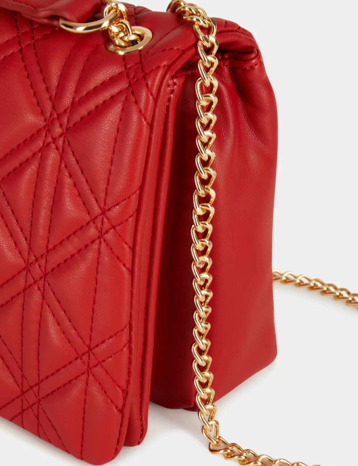 Morgan Maroquinerie>Sac Pochette Matelasse Femme | Rouge