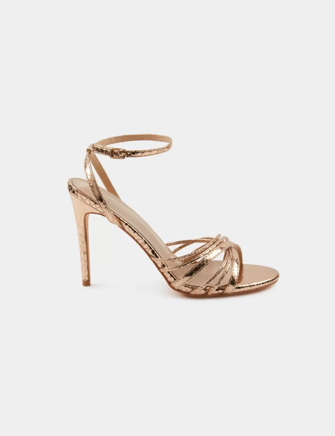 Morgan Chaussures>Sandales A Talons Avec Brides Femme | Rose