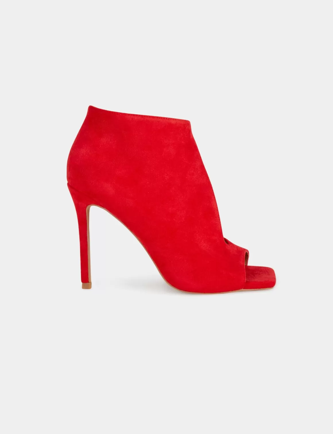 Morgan Chaussures>Sandales A Talons Demi-Ouvertes Femme | Rouge