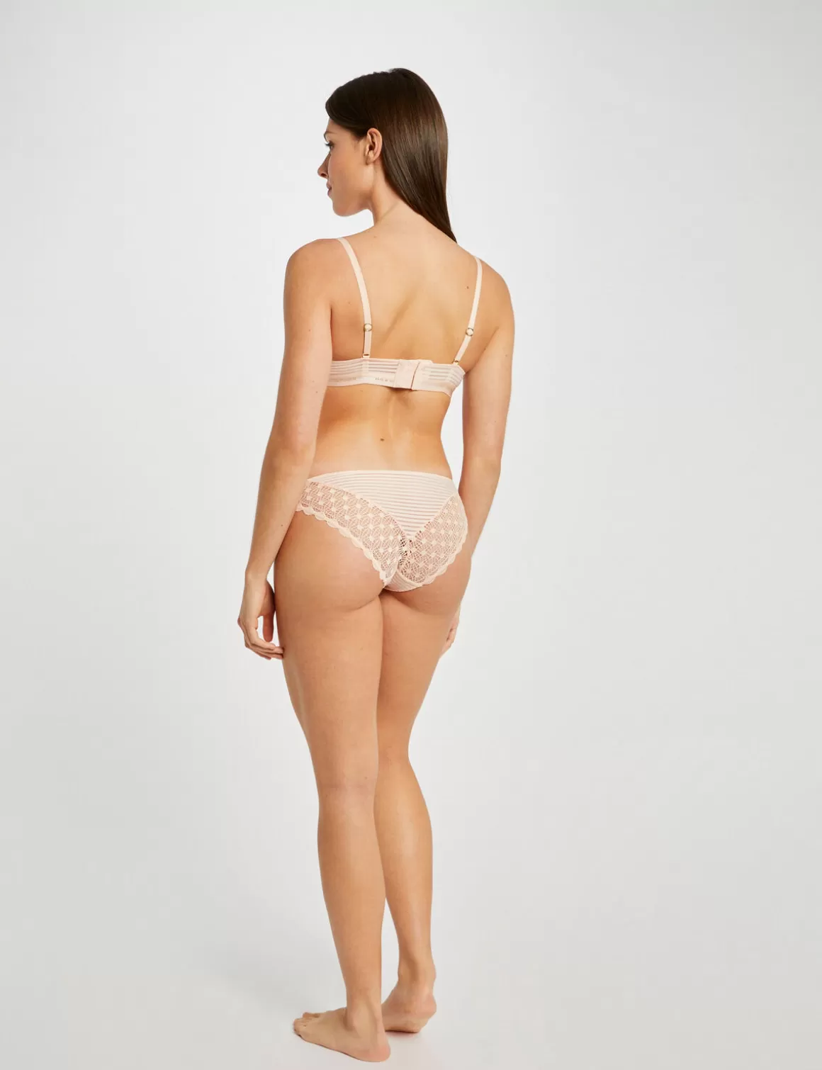 Morgan Lingerie>Slip Dentelle Femme | Rose