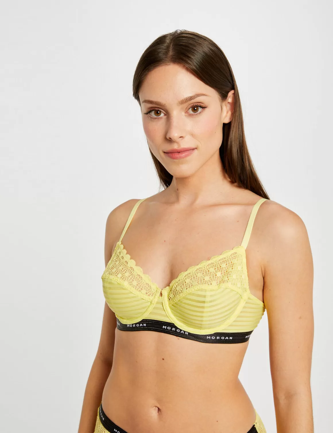 Morgan Lingerie>Soutien-Gorge Armatures Femme | Jaune