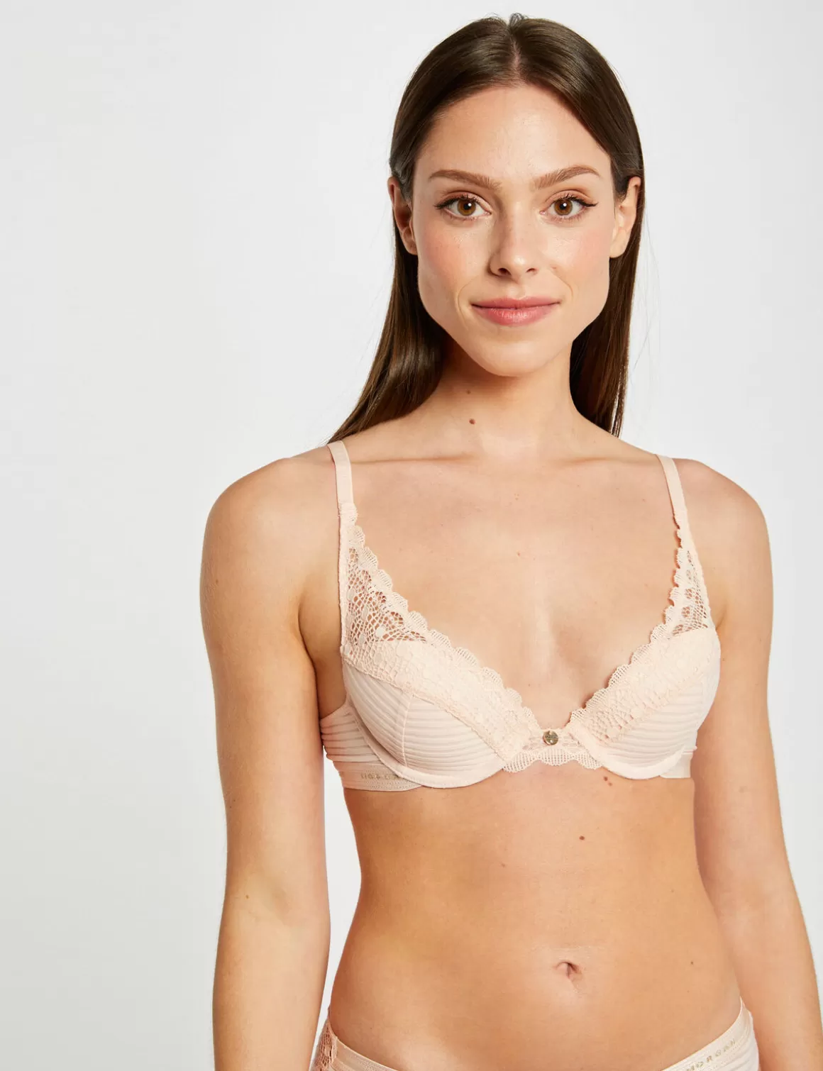 Morgan Lingerie>Soutien-Gorge Coques Femme | Rose