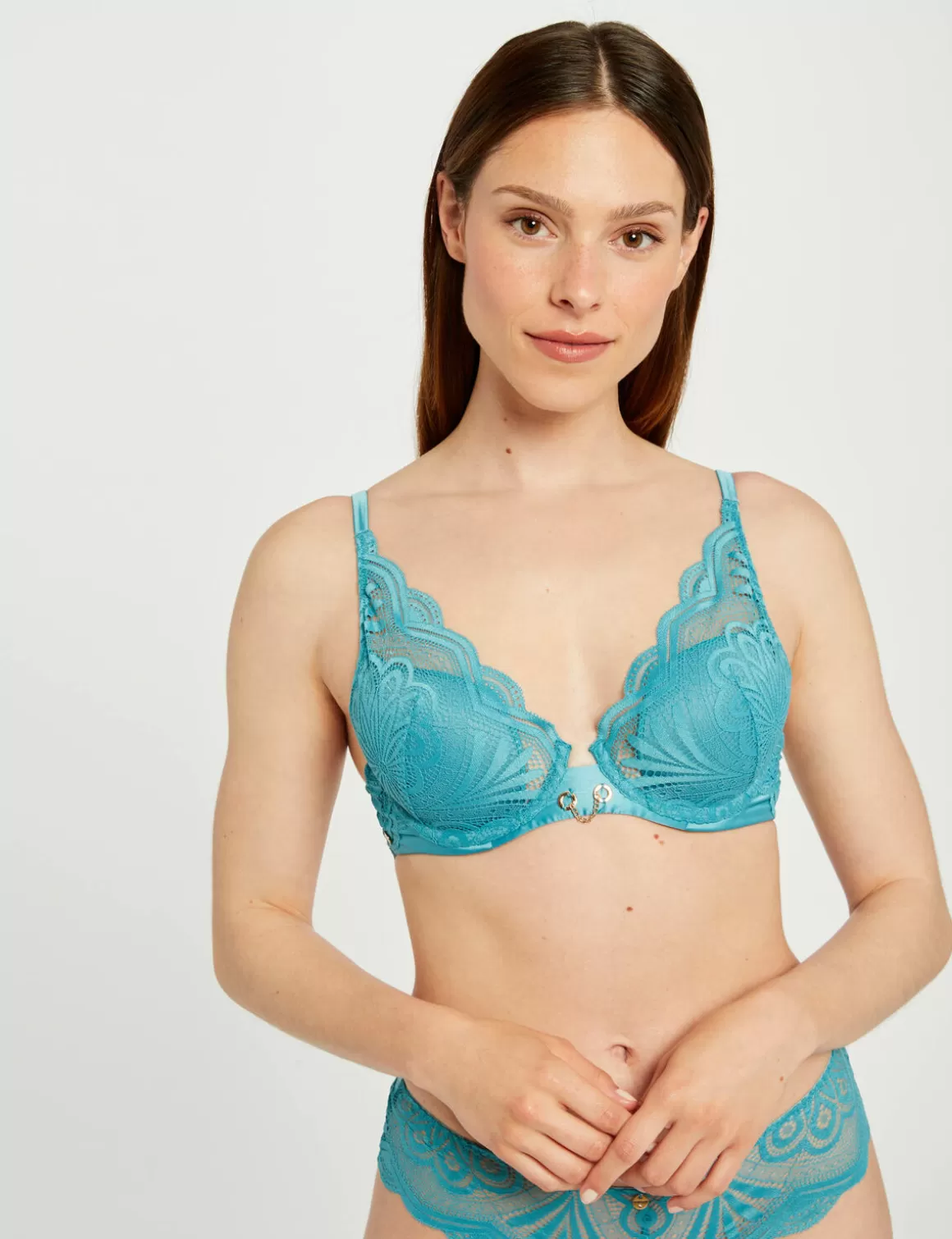 Morgan Lingerie>Soutien-Gorge Coques Femme | Bleu