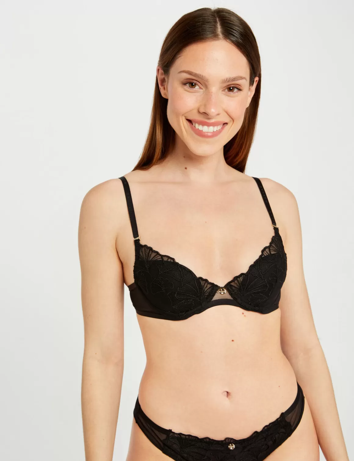 Morgan Lingerie>Soutien-Gorge Coques Femme | Noir