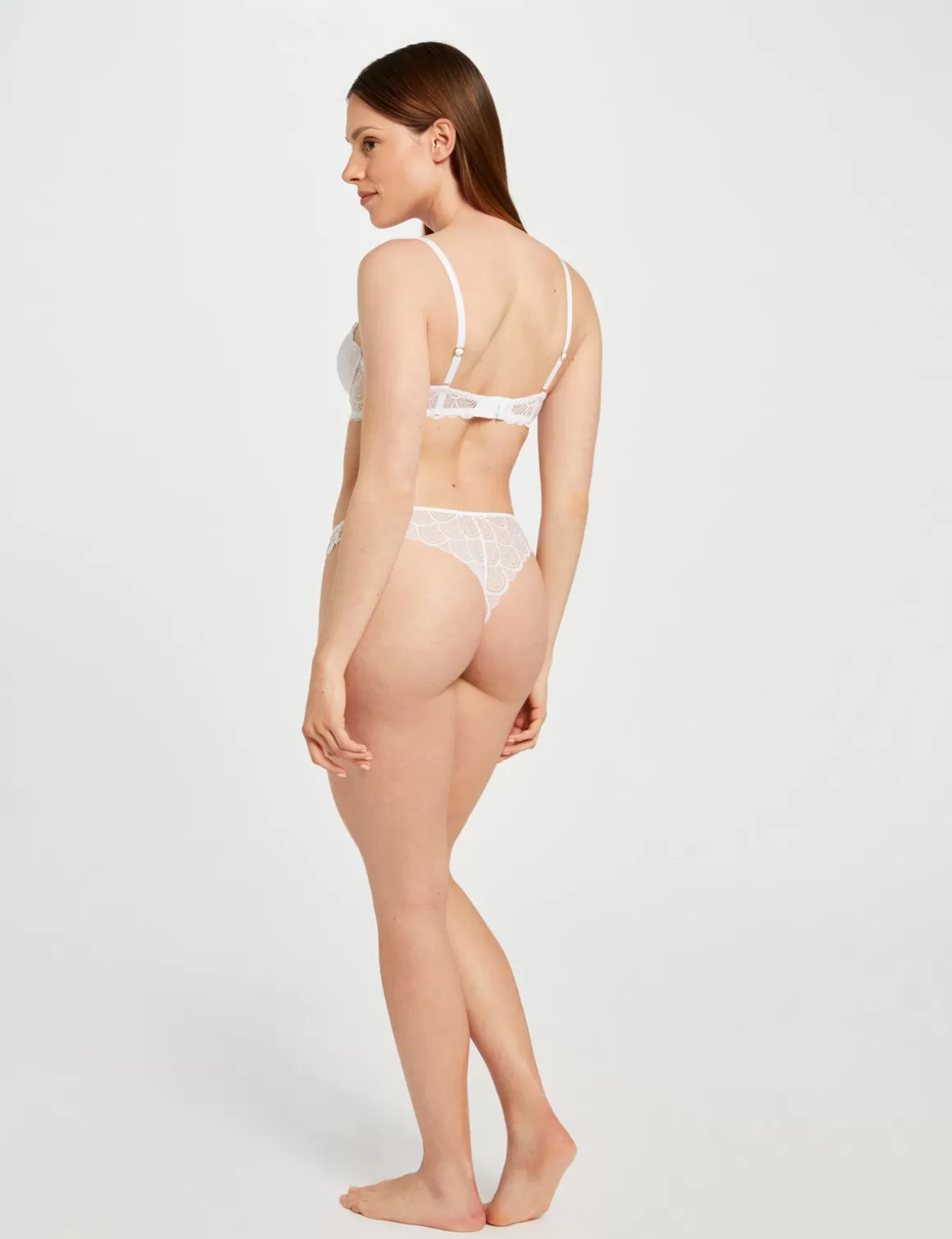 Morgan Lingerie>Soutien-Gorge Coques Femme | Blanc